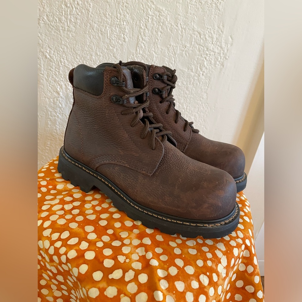 Masterson Boot Company Safety Toe Boots EUC 7.5 D